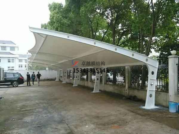 麗水膜結(jié)構雨棚工程設計施工案例 　　