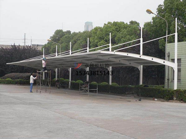 陽山膜結(jié)構(gòu)【充電站雨棚】停車棚設計安裝